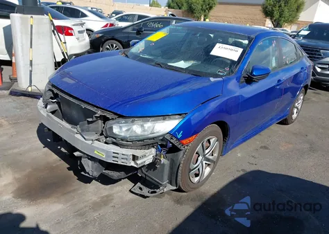 2017 Honda Civic Lx from USA, damaged, VIN 2HGFC2F54HH570379